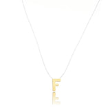 Invisible Floating Initial Choker Necklace