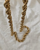 Chain Baiano Choker Necklace in 18k Gold Plated